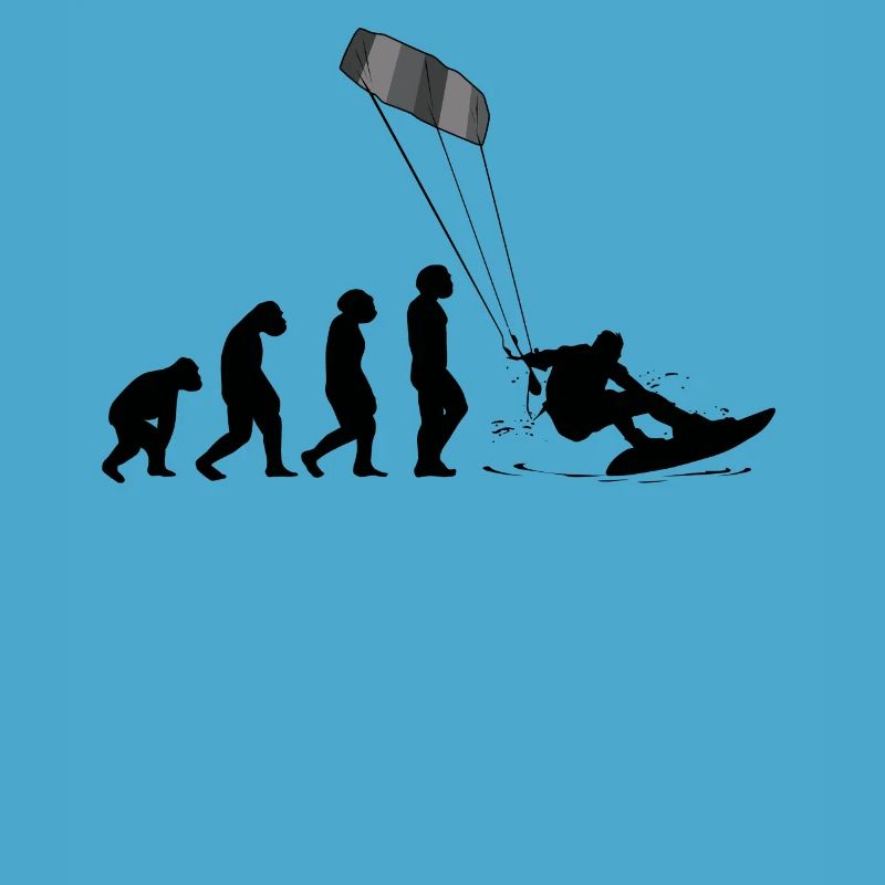 Kitesurf Kiteboard Kitesurfing Kite-Surf Evolution