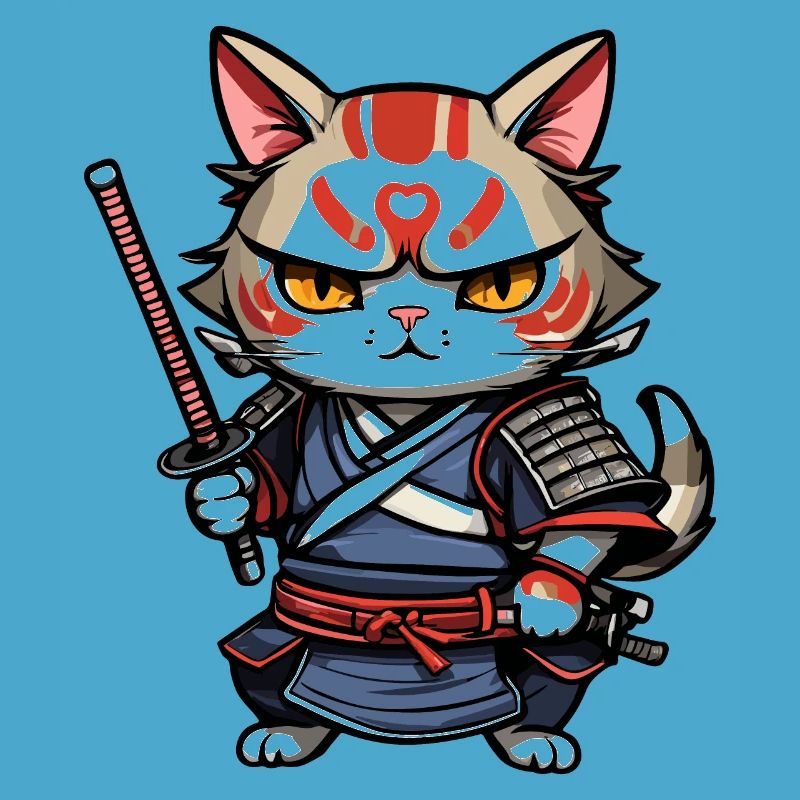 Samurai Cat #7