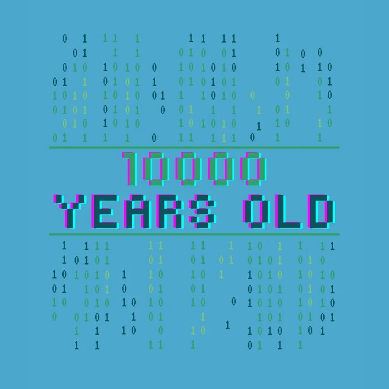 16th birthday 16 years old Binary Code Computer Science
