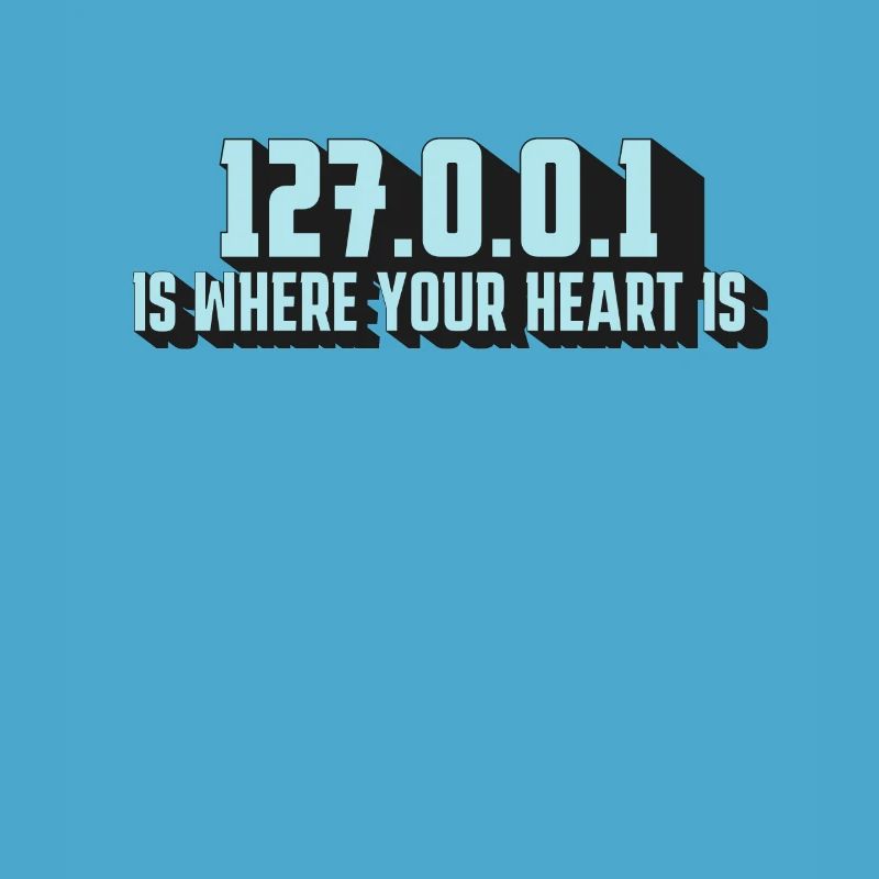 Heart is 127.0.0.1 – Programmer's Pride