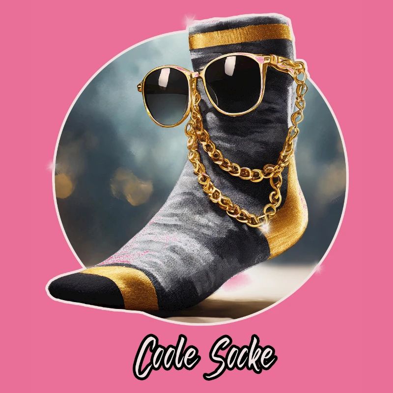 Pun ambiguous german expression – Coole Socke