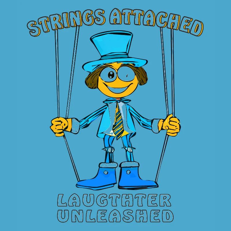 PUPPET STRINGS ATTACHED LAUGHTER
