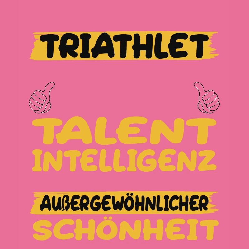 Triathlet ein Paradebeispiel Triathlet