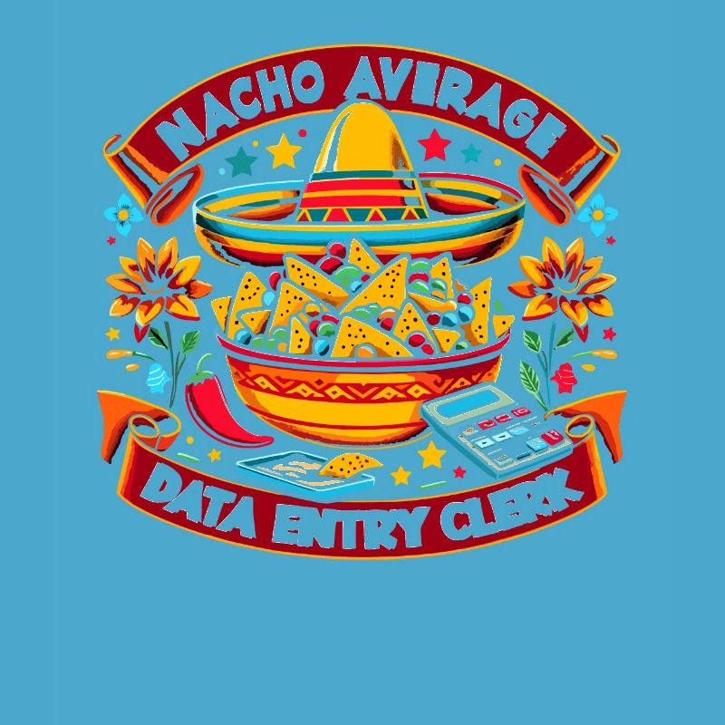 Nacho Average Data Entry Clerk Cinco De Mayo Taco