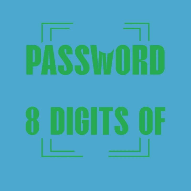 Pi Digits Password Math Humor Tee