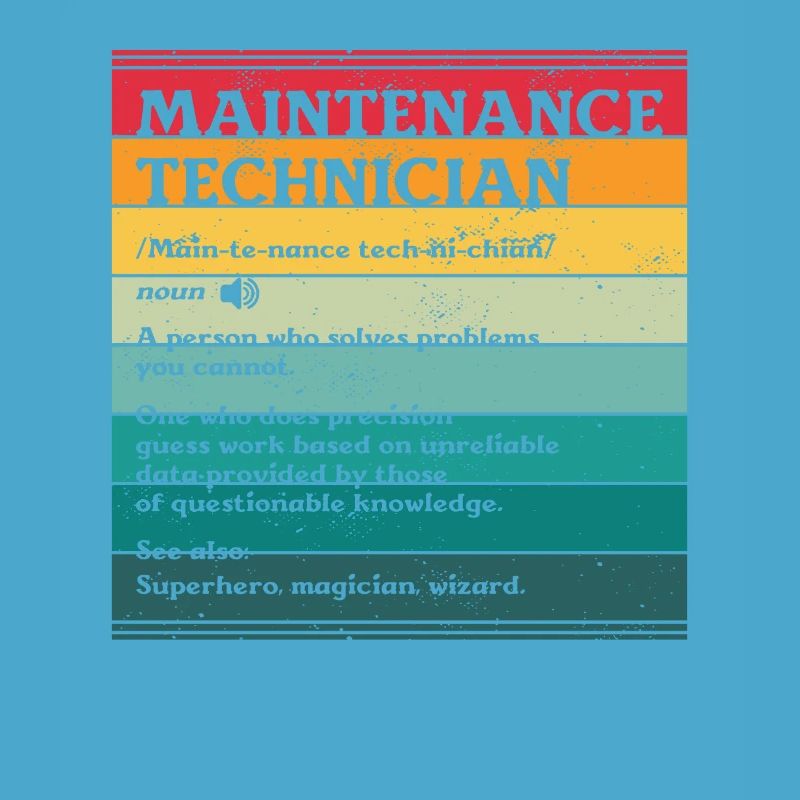 Définition de technicien de maintenance Technicien de maintenance Travailleur technique