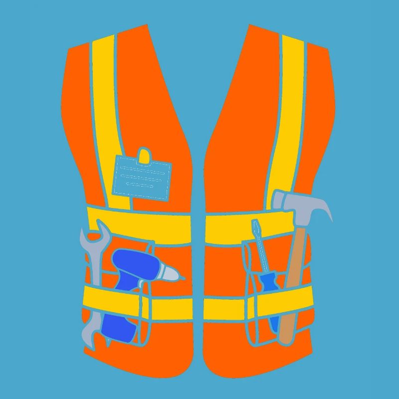 Construction worker construction site