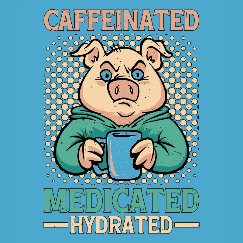 Caffeinated Medicated Hydrated