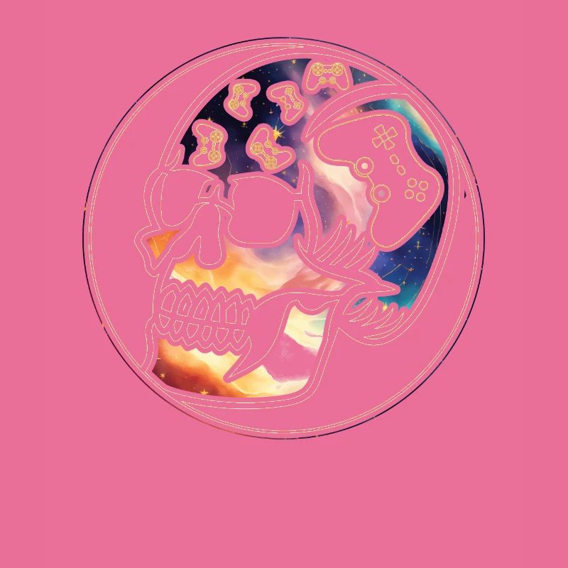 Play Controller Gaming Skull Controller