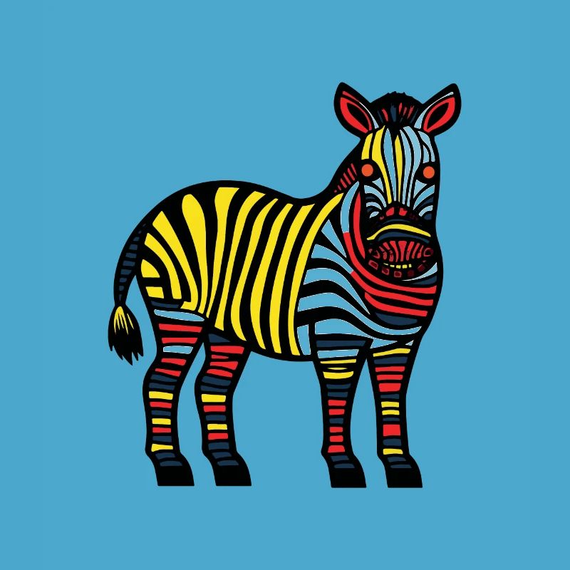 Zebra Halloween Tier