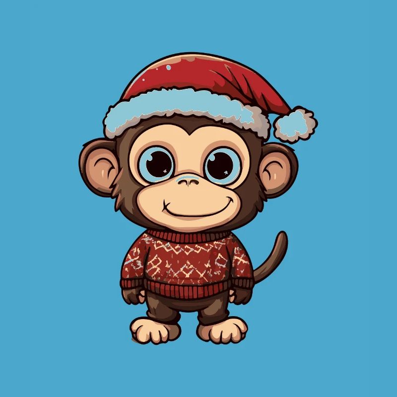 Monkey Christmas Comic