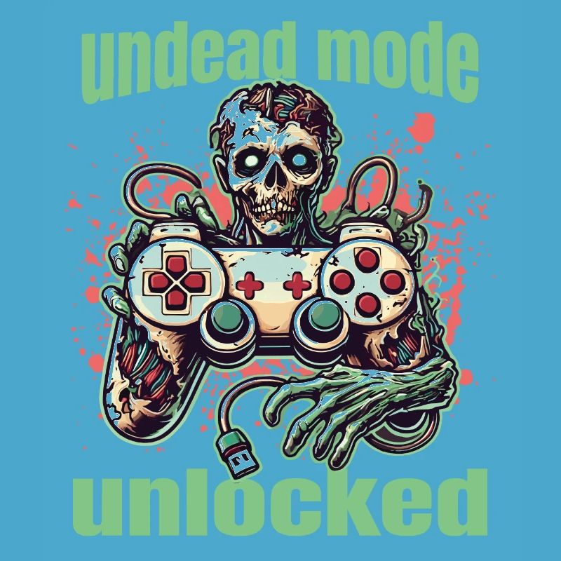 Zombie Gaming Controller: Undead Mode