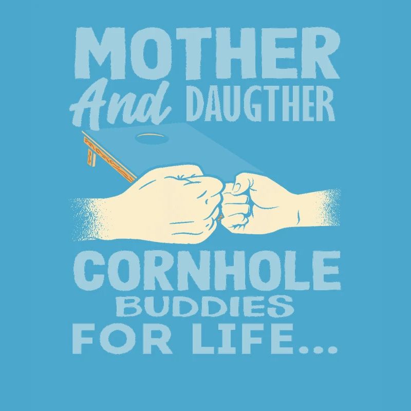 Cornhole Lover Mutter Tochter Team Freunde