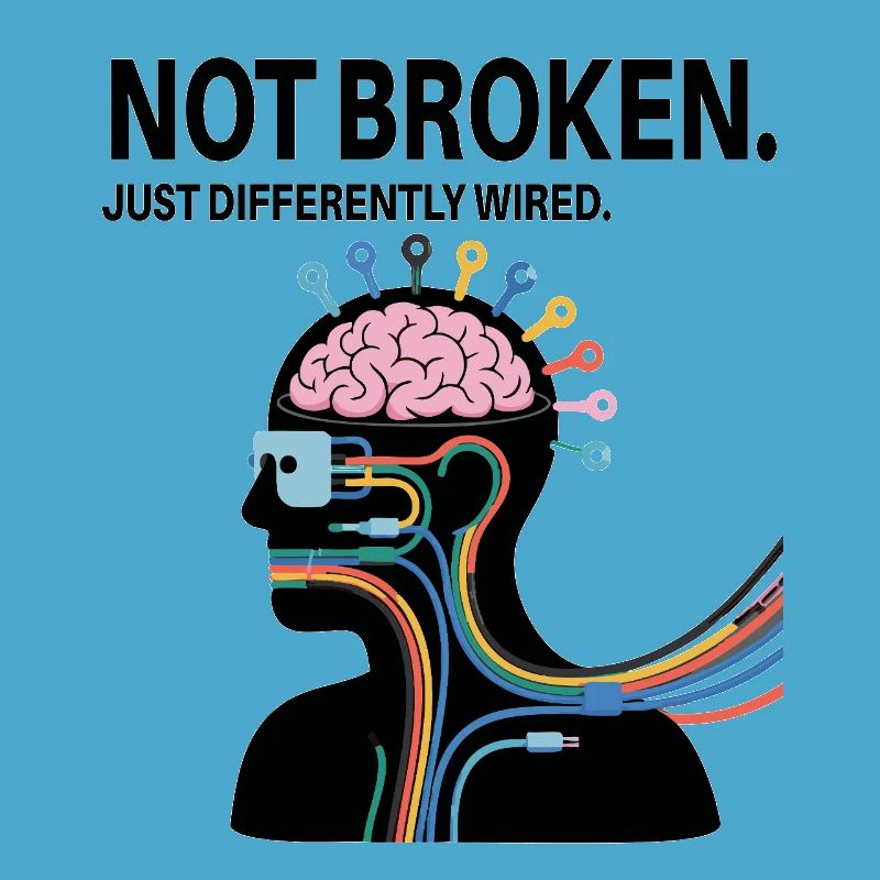 Not broken – just wired differently