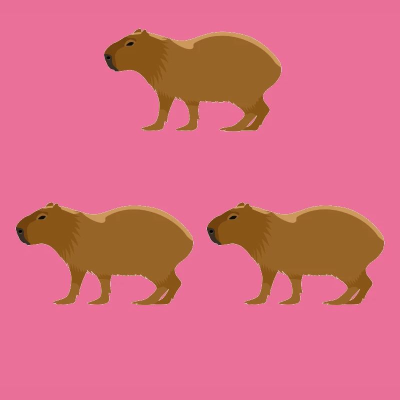 Copybara - Capybara Wortspiel - Copy Paste