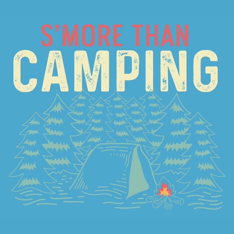 S'more als Camping Wanderer oder Wohnmobil Geschen