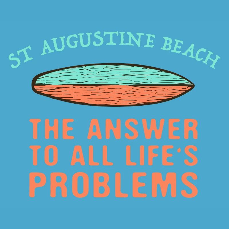 St Augustine Beach Answer To All Life's Problems