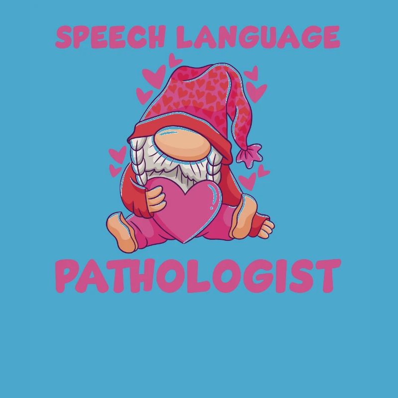 Cute speech pathologist gnome