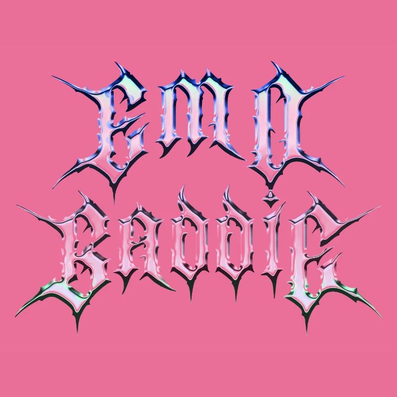 Emo Baddie! Emo Aesthetic Goth