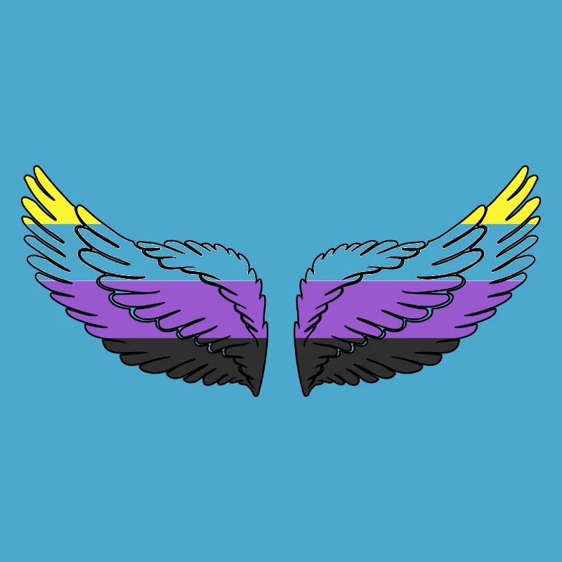 Wing Nonbinary Non-Binary Gender Nonbinary
