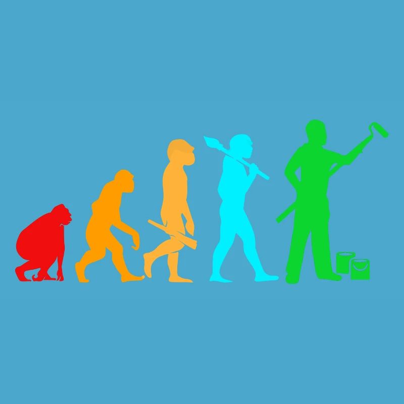 Évolution du peintre