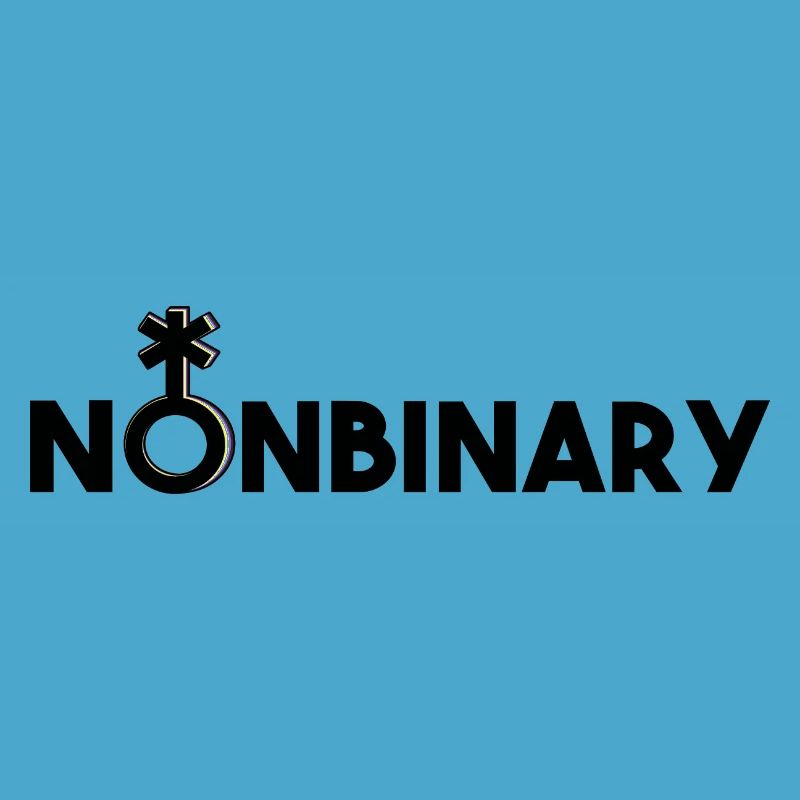 Nonbinary symbol and font Nonbinary nonbinary
