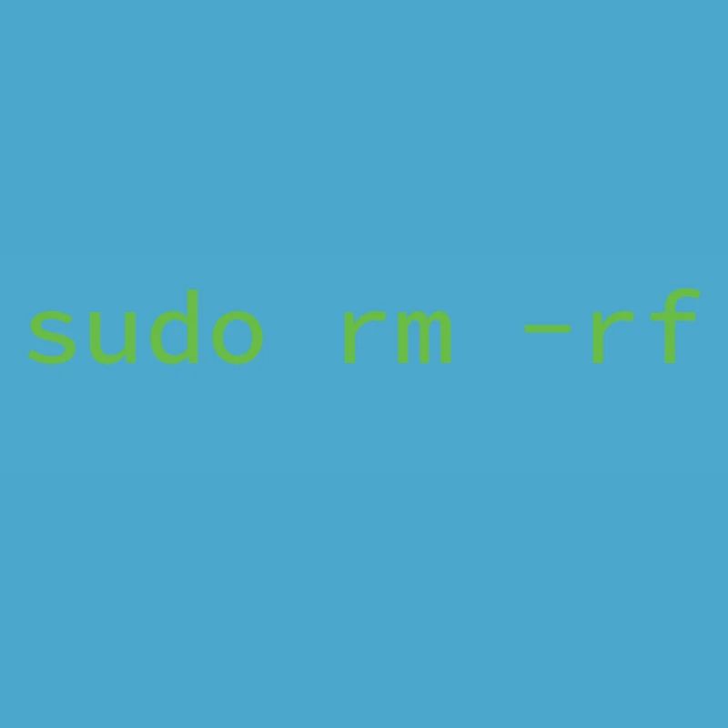 sudo rm -rf Don_t try thi... Programmers & Nerd
