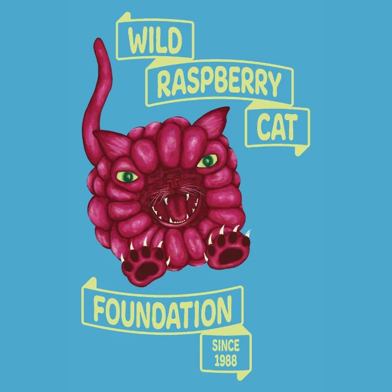 Wild Raspberry Cat