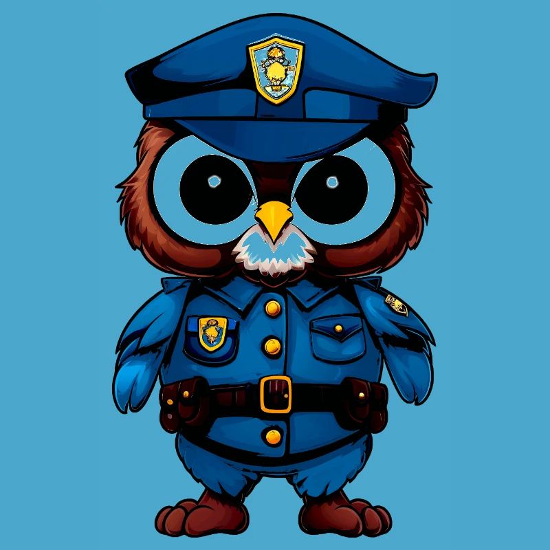 Eule Polizei