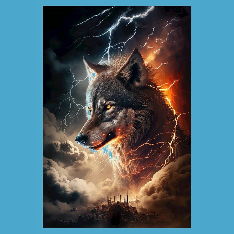 Wolf Blitz Thunder Epic Cool Epic Wolves