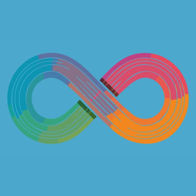 Unendlicher Regenbogen oder doch einfach nur Flow?