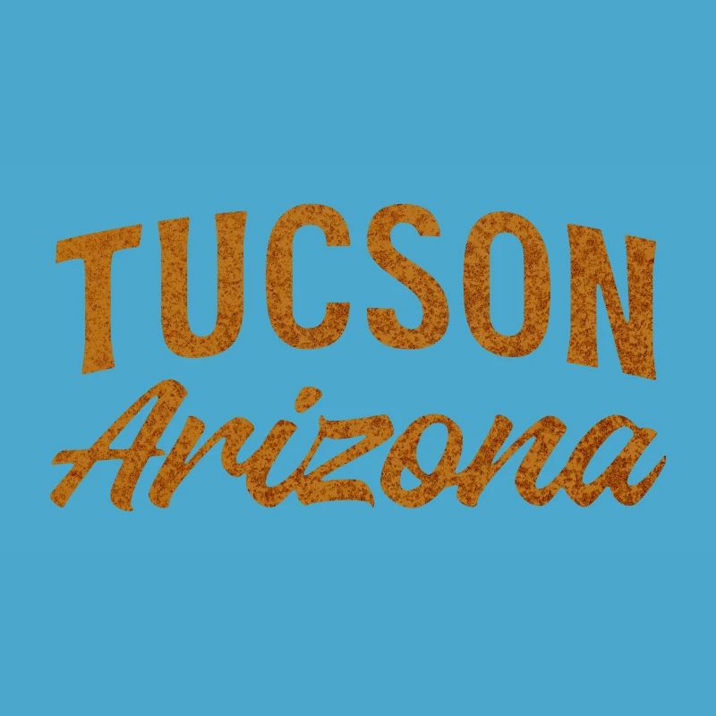 Tucson Arizona Rustic Script