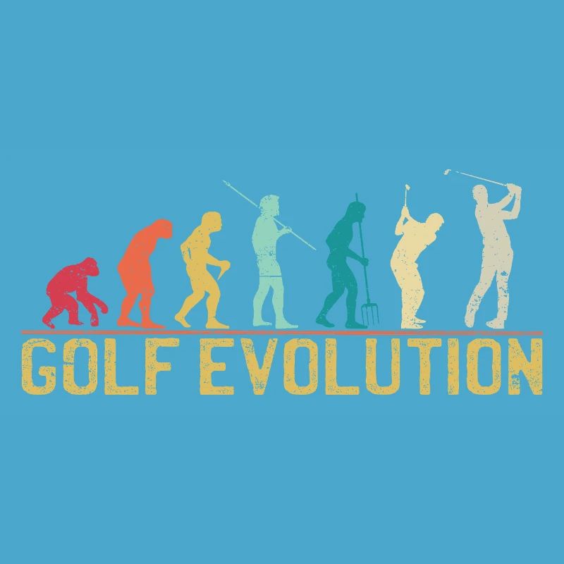Golf Evolution Silhouette Design