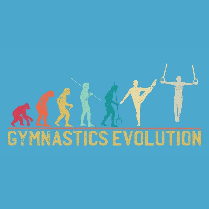 T-shirt graphique Gymnastics Evolution