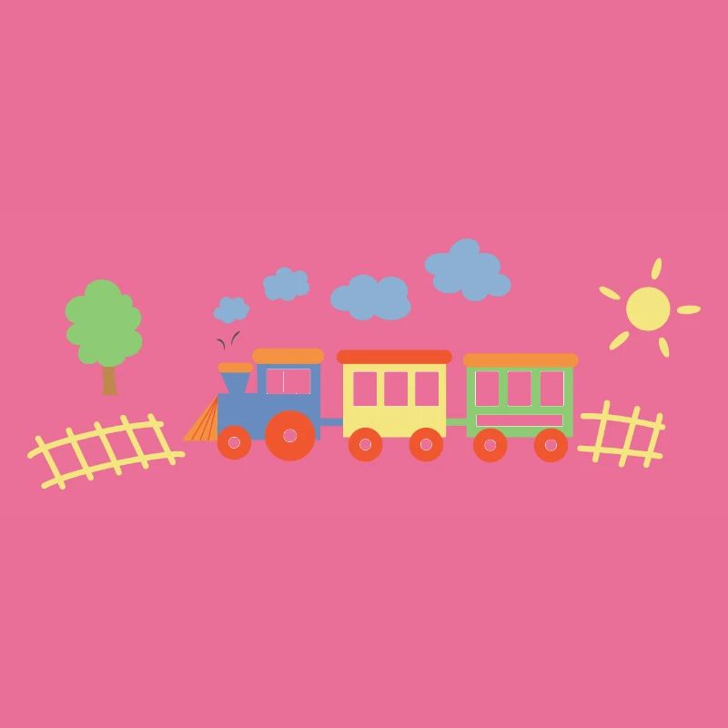 Train avec des wagons