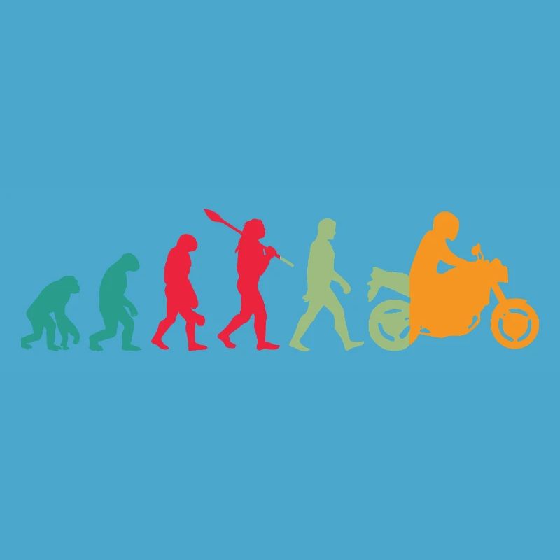 Evolution! Motorcycle Gift Idea Bikes
