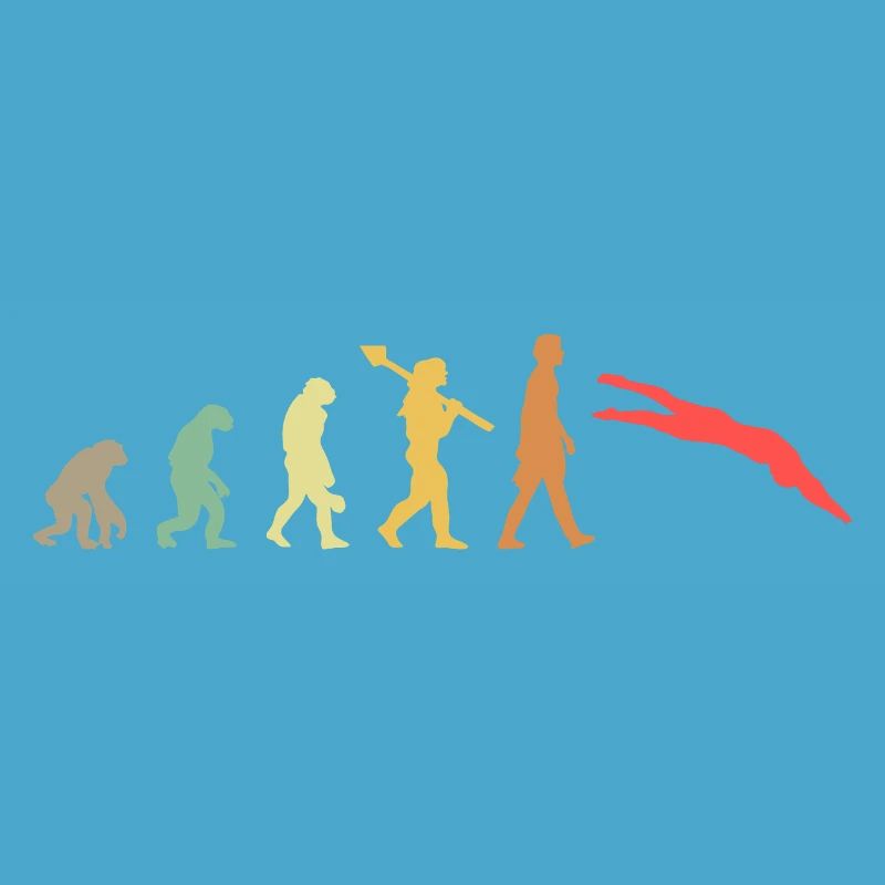 Evolution swimming Swimmer