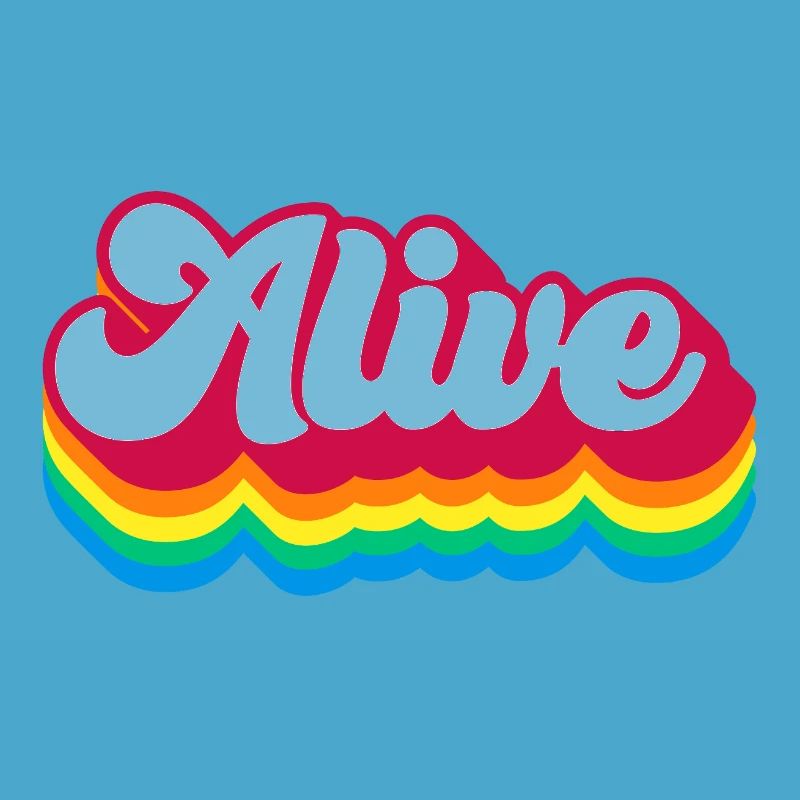 Alive - Retro Rainbow 70s