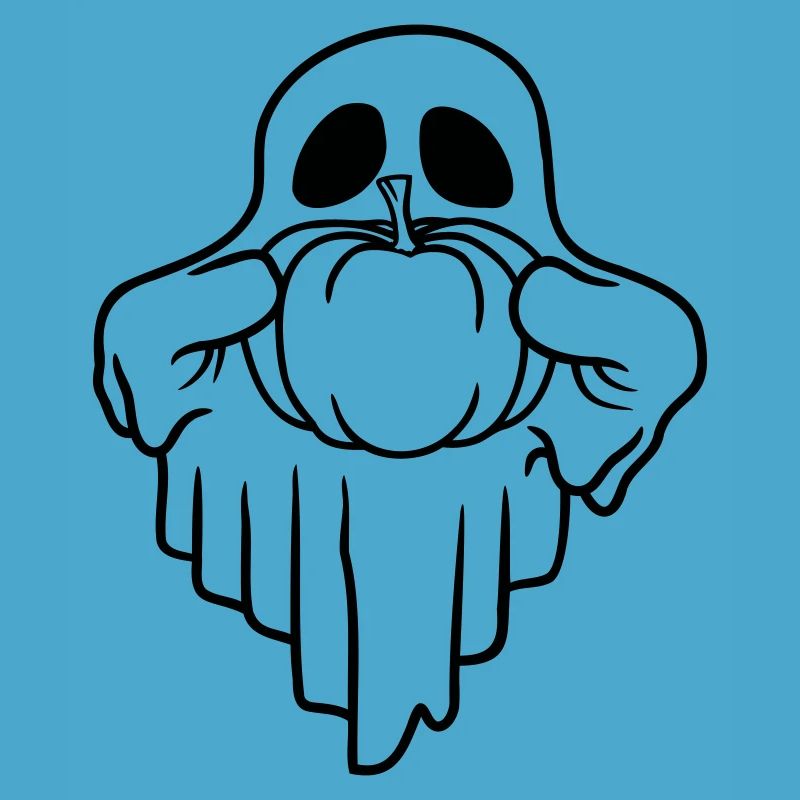 Halloween Citrouille Ghost Comic