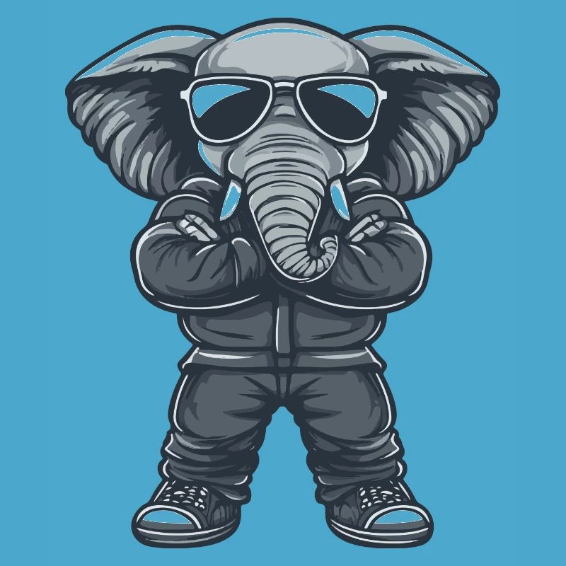 Elephant Comic Sunglasses