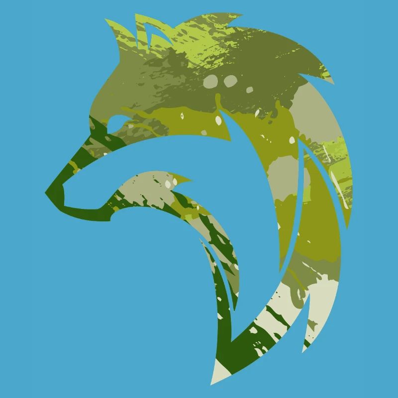 Wild Wolf Camouflage Pattern