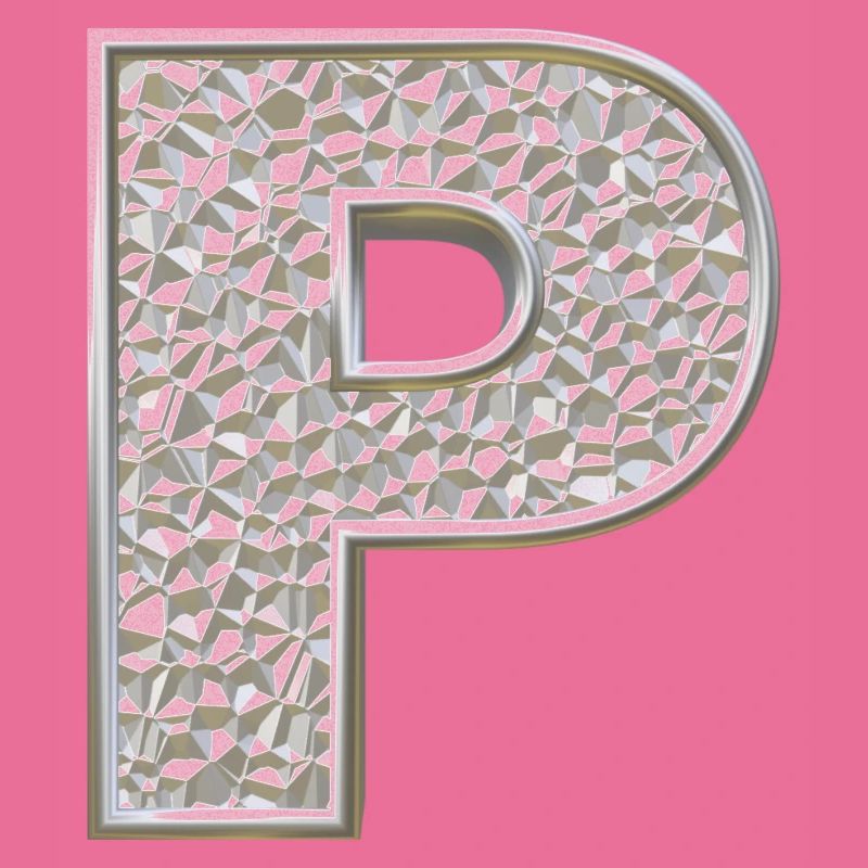 P, lettre, lettre P, initiale, initiale P, monogramme,