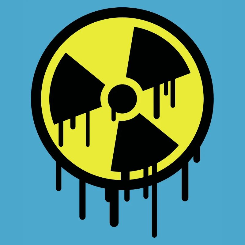 Atom Symbol Graffiti