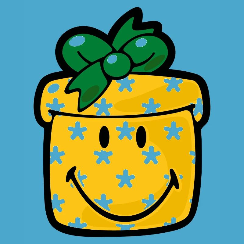 Smiley Christmas Present