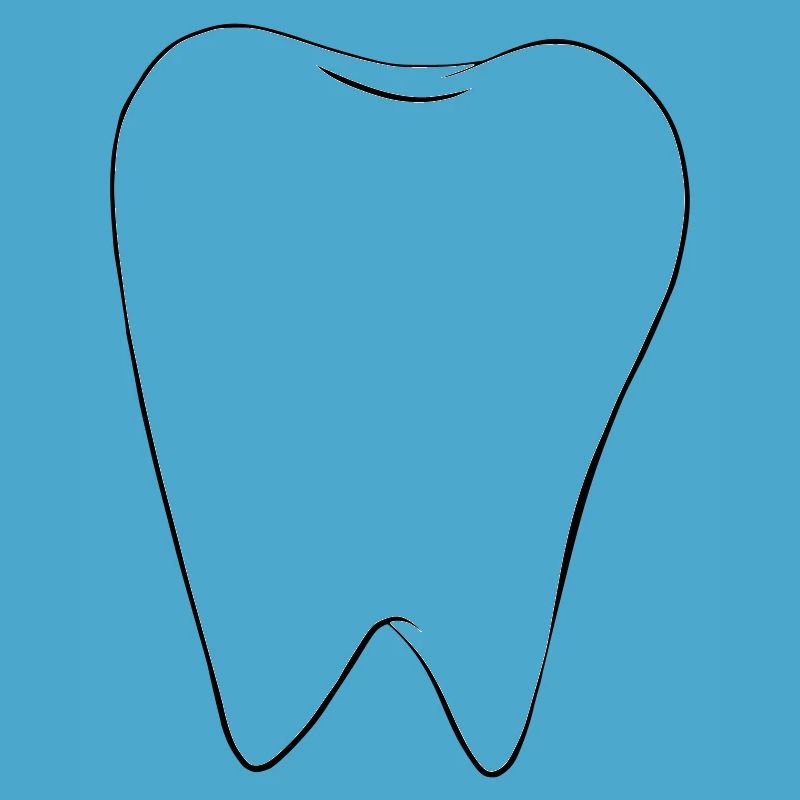 White tooth