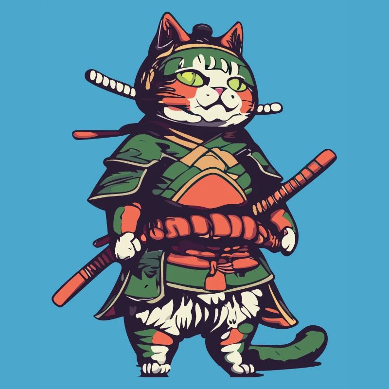 Samurai Cat
