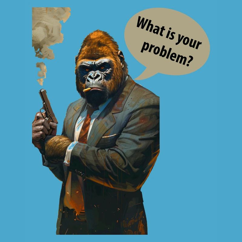 Grumpy Gorilla