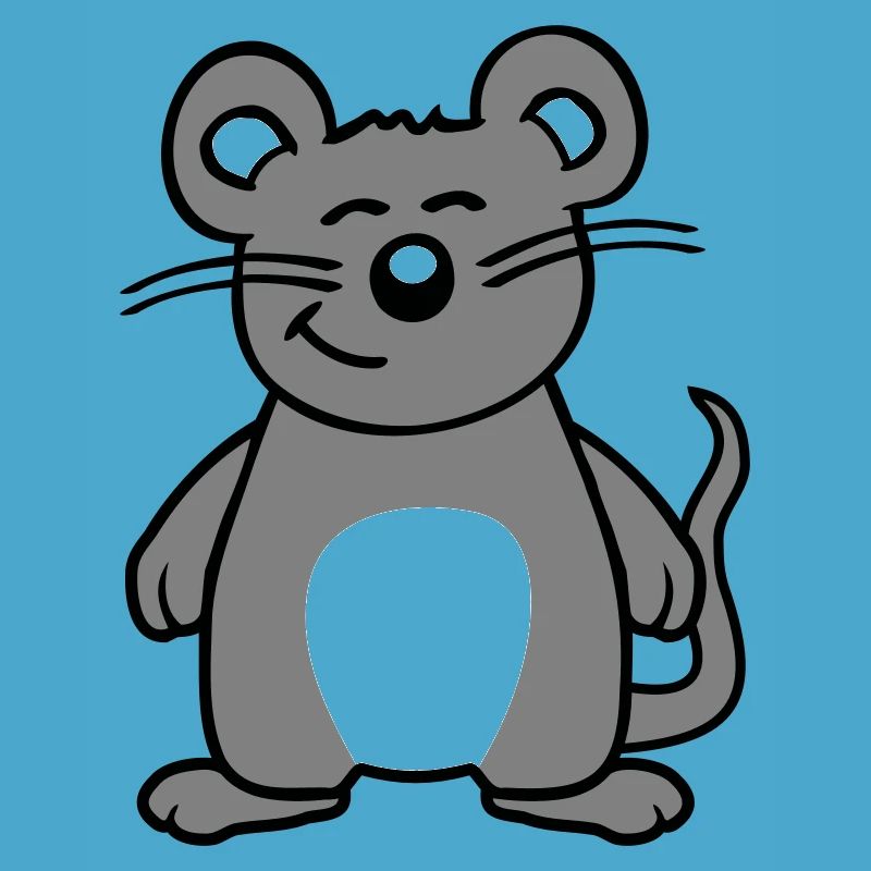 Mouse Mouse Cute Little Rat Rodent Friendly