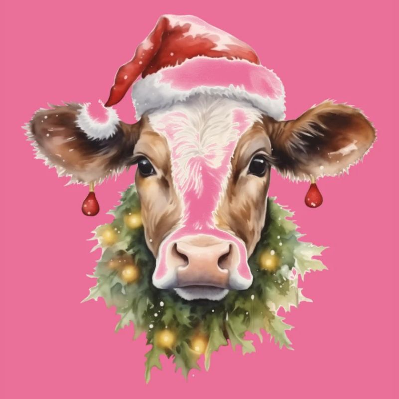 Weihnachtskuh