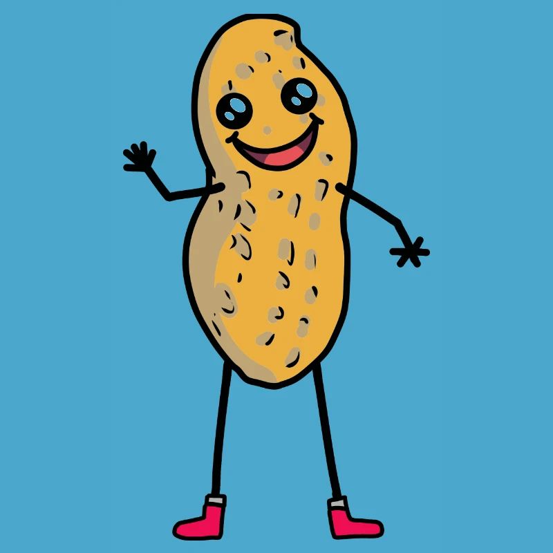Friendly Hello Peanut Greetings Greetings Nut
